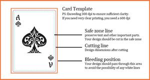 <span class=keywords><strong>Meilleure</strong></span> vente : Cartes à jouer personnalisées en papier, 54 cartes <span class=keywords><strong>de</strong></span> poker imprimées sur mesure pour le divertissement - Product Image 4