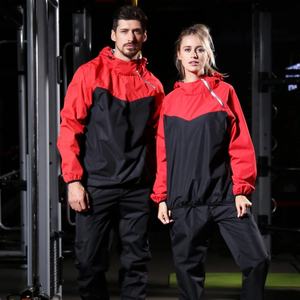 Traje Deportivo de Secado Rápido para Hombre, Ropa Deportiva de PVC para Gimnasio y Running, Traje de Sauna Personalizado de PVC para Pérdida de Peso - Product Image 5