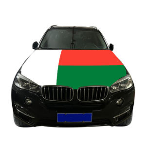 ขายส่ง 120x150 ซม.มาดากัสการ์รถHoodครอบคลุมธงราคาไม่แพงสวมใส่ทนทานและทนทานรถHood - Product Image 4