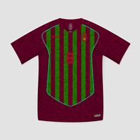 HOSTARON OEM Custom Retro Profession elles Fußball trikot für Männer Atmungsaktives Polyester Jacquard Sublimiertes Fußball-T-Shirt für Fans