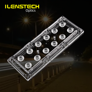 Ống Kính Đèn Đường <span class=keywords><strong>Led</strong></span> 5050 3 Ống Kính Mô-đun <span class=keywords><strong>Led</strong></span> <span class=keywords><strong>50Mm</strong></span> Ống Kính Lõm Khuếch Tán Ánh Sáng <span class=keywords><strong>Led</strong></span> Của Ilenstech - Product Image 4