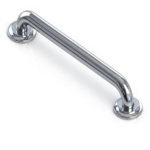 Barra de Apoyo para Pared de 12 Pulgadas, Cromo Pulido, Antideslizante, Acero Inoxidable, Barra de Seguridad para Baño para Personas Mayores y con Discapacidad - Product Image 1