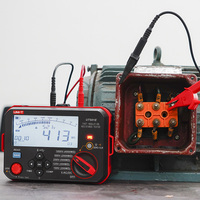UNI-T Hızlı İzolasyon Direnci Test Cihazı UT501E Model 0.01M~4000M Yüksek Hassasiyetli Gerilim 100V-1000V Elektrik Uygulaması IP54