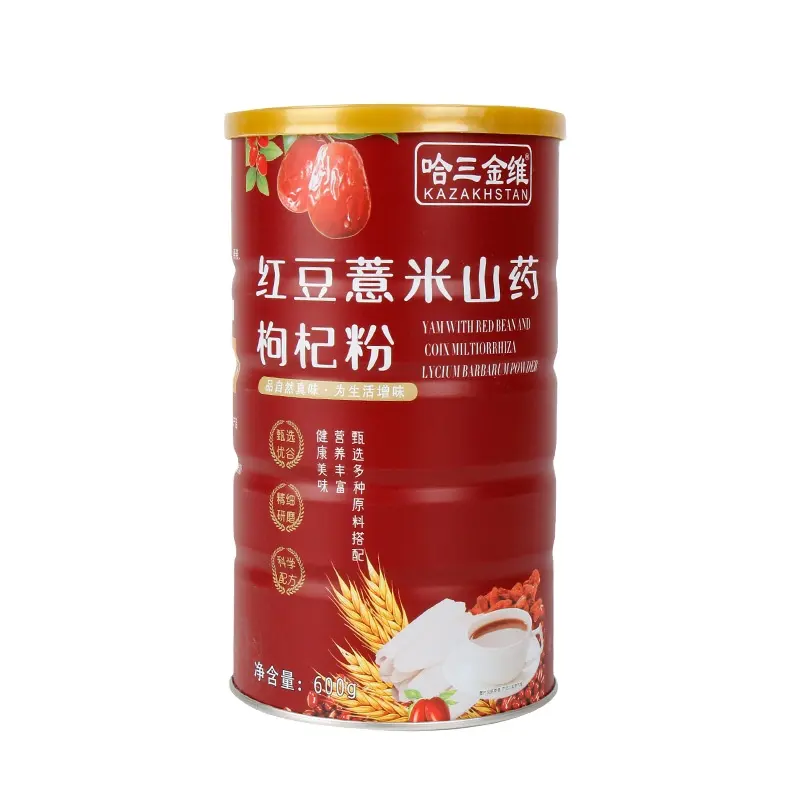 Đậu Đỏ Coix lúa mạch Yam Goji Berry Bột ăn sáng nhà thay thế bột để uống rắn Uống bột thay thế bột