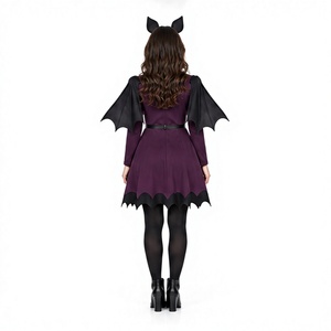 Halloween <b>Costume</b> <b>Adult</b> Skull Skeleton Black Robe Horror Party Cosplay Halloween <b>Costume</b> Scary Carnival Masquerade Hooded Fancy - Product Image 5