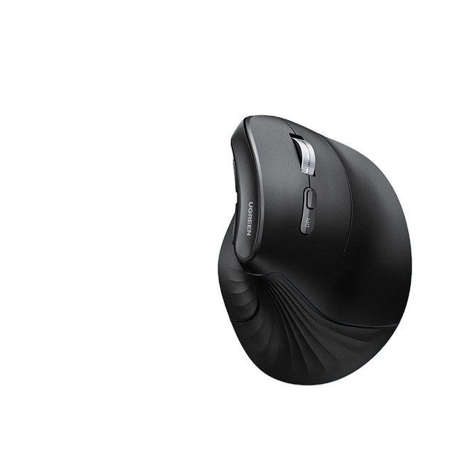 UGREEN Ergonomic Mouse Wireless MU008 Silent Office Large-Hand Protection Vertical Mouse for Laptop