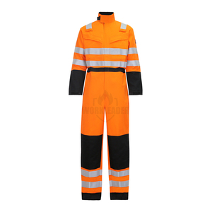 Pantalones de Trabajo de Algodón Modacrílico Resistentes al Fuego, Antiestáticos, con Protección Contra Arco Eléctrico, Nivel de Protección Reflectante B - Product Image 2