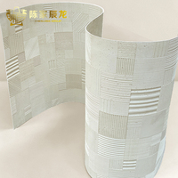Panneaux de revêtement mural en pierre naturelle flexible MIGLIORE Line Mosaic Stone, matériau en pierre flexible pour la décoration murale