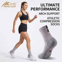 Chaussettes de sport en tricot respirantes à séchage rapide pour hommes et jeunes, avec absorption des chocs, pour le basketball, le printemps, l'extérieur, de la marque Custom Elite