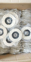 Disque à lamelles en feutre de laine pour meuleuse d'angle 115 mm (4,5 pouces) – Roue de polissage pour métaux, acier inoxydable, aluminium, cuivre, laiton