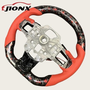 พวงมาลัยหนังมีรูพรุน LED 2022 2019 <span class=keywords><strong>2018</strong></span> 2017เส้นใยคาร์บอนปลอมแปลงตามสั่งระดับไฮเอนด์สำหรับ <span class=keywords><strong>Ford</strong></span> <span class=keywords><strong>Mustang</strong></span> <span class=keywords><strong>GT</strong></span> 2015 - Product Image 5