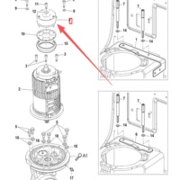 Nuevo Freno Electromagnético para Montacargas Linde 50025000602 (24V) para las Series MT12/MT15 1133/1172 con Capacidad de 1-18 Toneladas