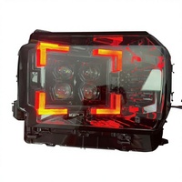 Kit de modification de phares LED pour modèles Jetour Traveler T2 2023-2025, version RGB à quatre lentilles, grand modèle OLIVER