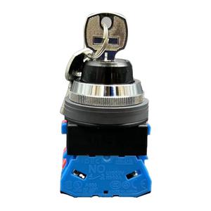 ASN3K11 IDEC Panel Mount/Screw 90. Flat Key N.O./N.C. DPST 10A 440VAC 220VDC 500000Cycles Switch with Key Lock for Panels Screws - Product Image 4