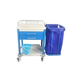 Medical ABS Multi-Function Hospital <b>Trolley</b> With Drawer And Bucket For Operating Room And Emergency Use - Product Image 1