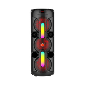 Enceinte Bluetooth portable d'extérieur avec karaoké, lumière de flamme RGB, enceinte pour fête, système de <span class=keywords><strong>sonorisation</strong></span> 120W avec microphone - Product Image 4