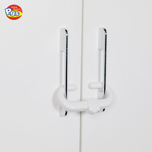 An Toàn Nhanh Chóng 6 Gói Màu Trắng Xám An Toàn Trẻ Em Dây Đeo Dễ Dàng 3M Dính Ổ Khóa Cho Đồ Nội Thất Nhà Bếp Lò Nhà Vệ Sinh Ghế Tủ Ổ Khóa - Product Image 3