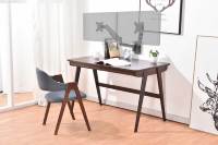 Support de rehaussement pour ordinateur à double écran Bras mécanique universel 32 pouces pour écran horizontal rotatif réglable