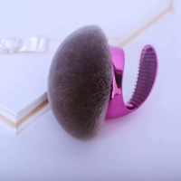 Best-seller Pinceau pour timbre à poudre libre à tête de champignon végétalien pour visage et corps Pinceau multifonctionnel pour poudre de cou
