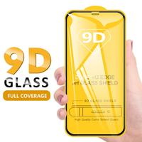 Protecteur d'écran pour téléphone portable, 2 pièces, Film de protection en verre trempé 9D, couverture complète 9H