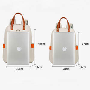 Sac à dos d'ordinateur portable personnalisé pour lycéens, imperméable, avec port USB, sac de voyage professionnel, doublure en polyester, filet, étudiants - Product Image 5