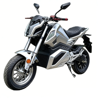 Moto électrique tout-terrain Z6 3000W 72V Batterie au lithium Autonomie de 60-100 km avec amortisseur arrière Vitesse maximale de 80 km/h
