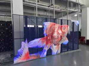 Outdoor Indoor P3.91 Grid Screen Glass Transparent Led Film <b>Display</b> Panels Led Strip <b>Wall</b> Ts Outdoor Indoor P3.91 Glass - Product Image 6