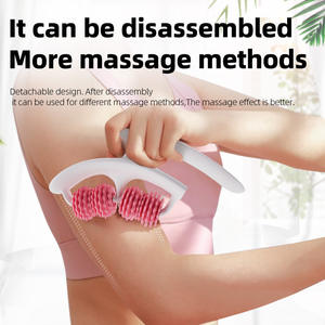 Masajeador de piernas con rodillo <span class=keywords><strong>Circular</strong></span> con abrazadera, equipo de cuidado de la salud del hogar para el cuerpo, masajeador de artefactos meridianos de la columna Cervical - Product Image 5