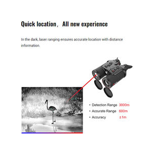 กล้องส่องกลางคืนสำหรับล่าสัตว์ รุ่น TN650 อุปกรณ์ส่องทางไกลสำหรับการสังเกตการณ์กลางแจ้ง กล้องส่องทางไกลถ่ายภาพความร้อน - Product Image 4