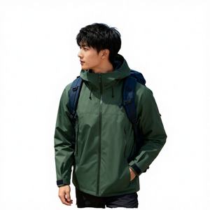 Chaqueta Cortavientos Impermeable Informal de Softshell para Hombre y Mujer, con Cuello Alto y Forro Polar para Invierno - Product Image 4