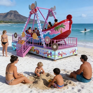 Decoración <span class=keywords><strong>de</strong></span> Barco Pirata <span class=keywords><strong>de</strong></span> Grado Comercial para Exteriores, 30 Años <span class=keywords><strong>de</strong></span> Experiencia en Fabricación, para Ferias Callejeras - Product Image 2