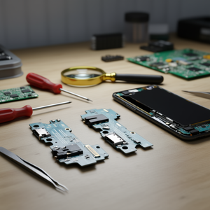 Scheda Ausiliaria Originale con Connettore di Ricarica Type-C e Jack Audio per Samsung Galaxy A22 4G SM A225F - Product Image 3