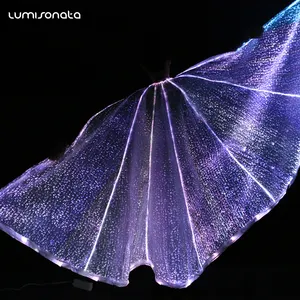 좋은 led 밸리 댄스 날개 빛 요정 날개 빛나는 isis 날개