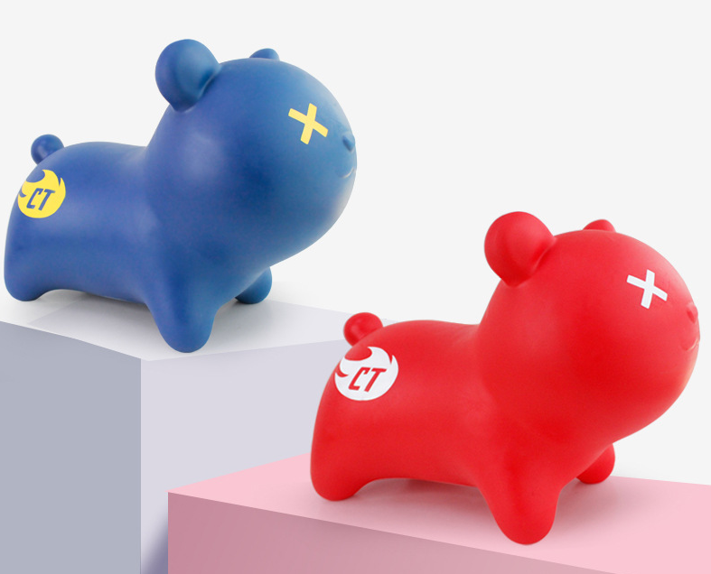 Inflatable Bouncy Hopping Toys for Kids - Ride-On Panda, Unicorn