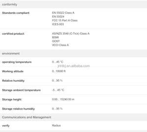 Apc schneider ap9631Cc अप नेटवर्क प्रबंधन कार्ड के साथ नेटवर्क प्रबंधन कार्ड - Product Image 5