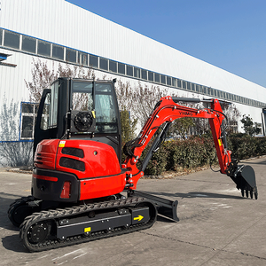 LIVRAISON GRATUITE Mini pelleteuse 3.5 tonnes EPA ferme d'occasion Nouvelle pelleteuse sur chenilles 2 tonnes 1 tonne 1.7 tonnes pelleteuse cabine mini pelleteuse - Product Image 5