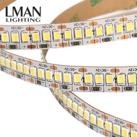 Bande lumineuse LED flexible à intensité variable pour éclairage extérieur paysager, haute luminosité, 240 LED/m, 20 W/m, largeur 10 mm, DC24V, SMD2835, indice de protection IP65