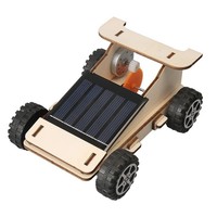 Kit Model Rover Eksplorasi Mars Kayu Kustom Pabrik, DIY STEM Mainan Edukasi Sains, Kerajinan Kendaraan Bermotor Tenaga Surya untuk Anak-Anak