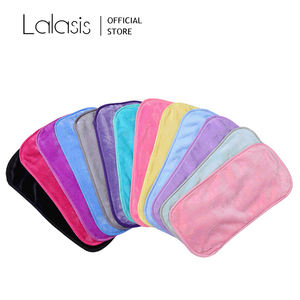 Lalasis Chiffon démaquillant en microfibres Serviette nettoyante pour le visage Serviette démaquillante réutilisable pour le visage - Product Image 1