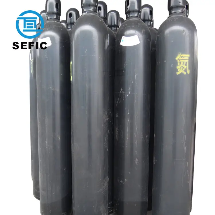 중국 제조 업체 ISO9809 40L 150Bar 질소 가스 실린더 판매
