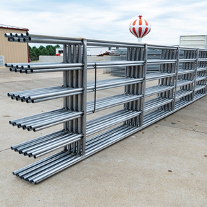 Nhà máy trực tiếp liên tục hàng rào 3 4 5 6 bar 20ft liên tục chăn nuôi hàng rào tấm - Product Image 1