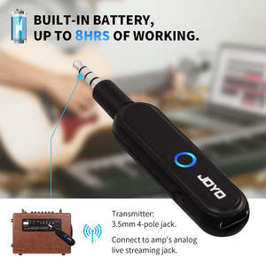 Sistema de Audio Inalámbrico JOYO JW-05R 2.4G, Micrófono Inalámbrico, Receptor, Transmisor, Interfaz de Audio OTG para Transmisión y Reproducción en Vivo - Product Image 2