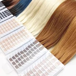 Nuevo Estilo Extensiones <span class=keywords><strong>de</strong></span> Cabello Humano Virgen Remy <span class=keywords><strong>de</strong></span> Calidad <span class=keywords><strong>de</strong></span> Lujo Doble Trama <span class=keywords><strong>Kit</strong></span> <span class=keywords><strong>de</strong></span> Pegamento a Máquina para Extensiones - Product Image 3