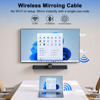 Kabelloser HDMI-Display-Dongle-Adapter für iPhone HDMI-Extender Drahtloser Empfänger Sender HD-Casting Kabelloses Erweiterungskit