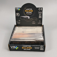 Lunettes d'éclipse solaire certifiées ISO, lunettes d'éclipse solaire personnalisées, lunettes d'éclipse solaire ISO 12312-2