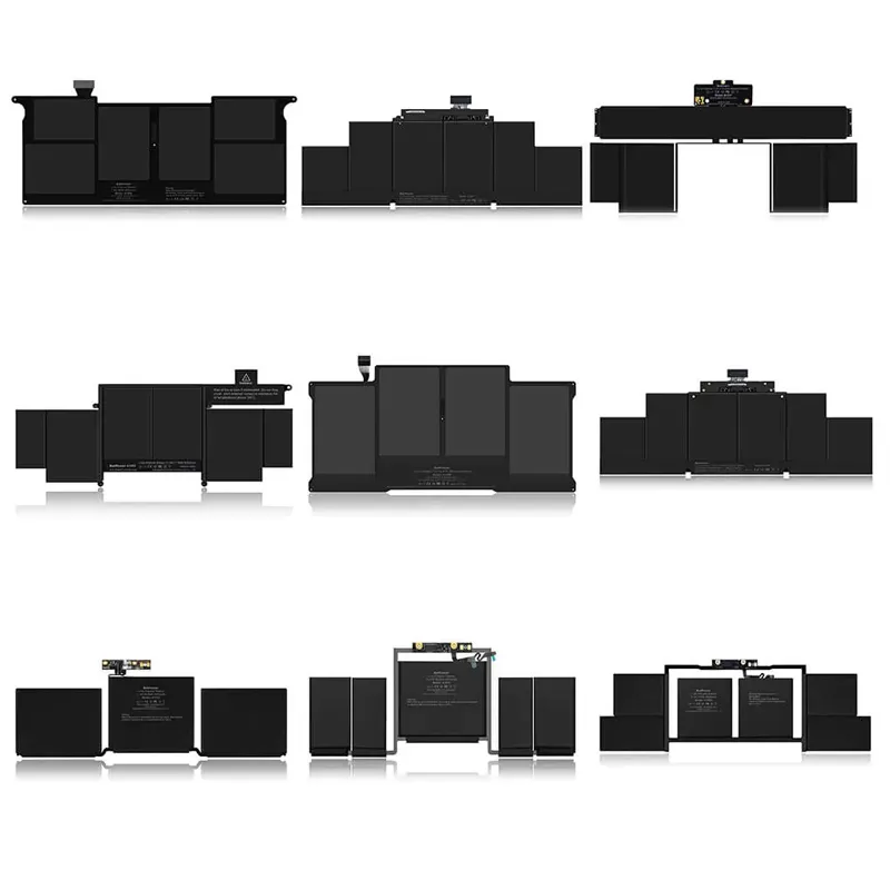 Laptop Vervangende Batterij A1466 A1286 A1382 A1618 A1494 A1582 A1321 A1398 A1297 A1417 A1713 A1322 Batterij Voor Macbook Pro Air