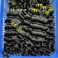 Lot de Cheveux Indiens Vierges Bouclés Bruts, Provenant d'un Seul Donneur, Non Traités, 100% Cheveux Vierges, Qualité 10A, Brun, 32 Pouces, Extension de Cheveux Économique