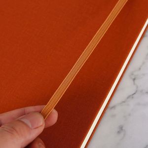 Cuaderno Escolar para Estudiantes, Venta al por Mayor, Económico, de Cuero PU, Tapa Dura A5, con Banda Elástica, Regalo, Tamaño Personalizable - Product Image 4