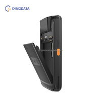 PDA portable robuste Android 15 OS 5 pouces avec batterie amovible intégrée 4G 64 Go pour entrepôt logistique