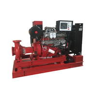Pompe centrifuge à aspiration axiale DIN 24255 pour le chargement des navires et l'irrigation, alimentation par moteur diesel, longueur de câble personnalisable